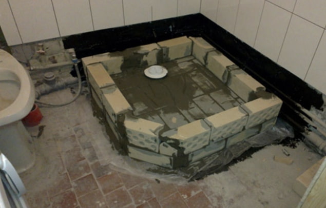 Как самостоятельно сделать душевой поддон?