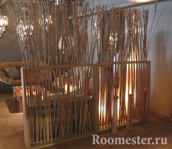 Декоративные перегородки в интерьере комнаты — идеи зонирования