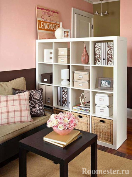 Декоративные перегородки в интерьере комнаты — идеи зонирования