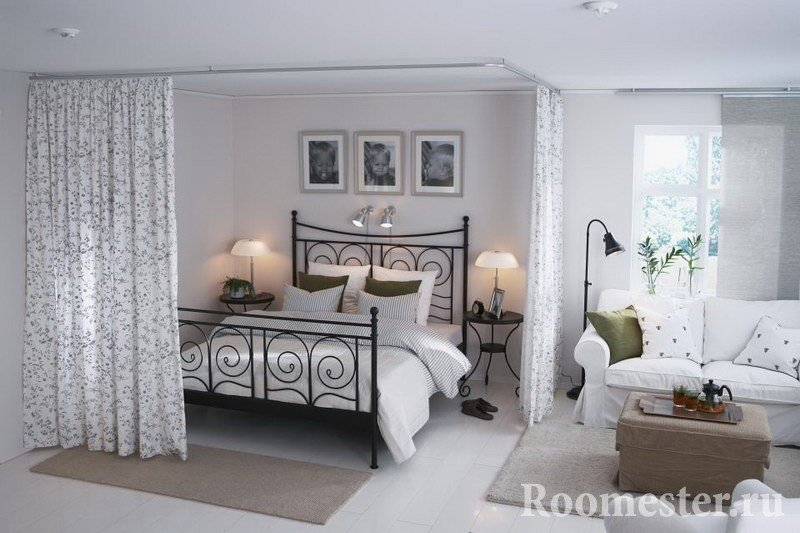 Декоративные перегородки в интерьере комнаты — идеи зонирования