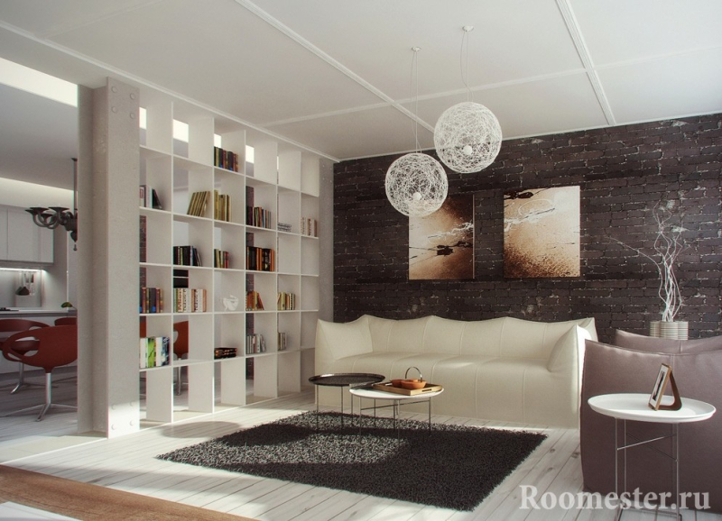 Декоративные перегородки в интерьере комнаты — идеи зонирования