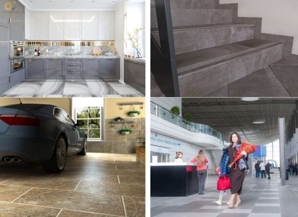 Плитка из керамогранита: виды, характеристики, маркировка -