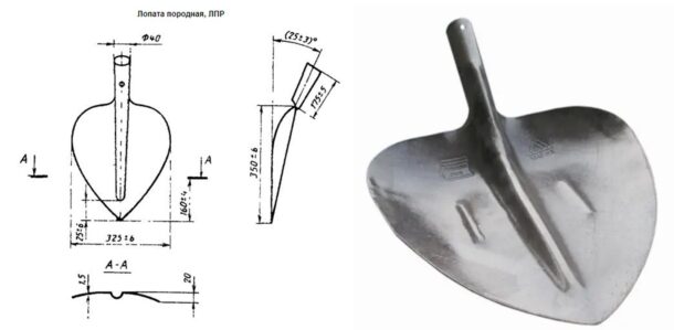 Лопаты: виды, применение, советы по выбору