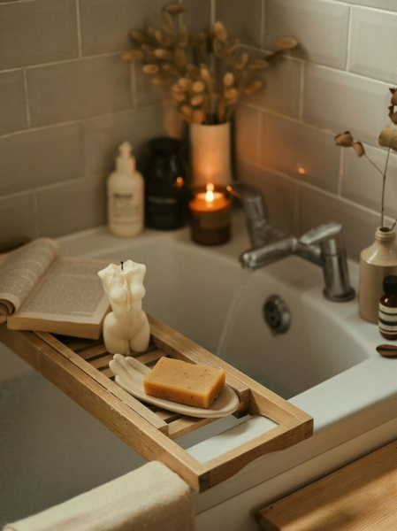 Как превратить ванную в место отдыха: 8 решений для заботы о себе