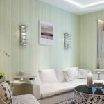 Полосатые обои в интерьере: виды и комбинирование полоски