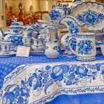 Стиль гжель в интерьере