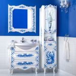 Стиль гжель в интерьере