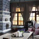 Стиль гжель в интерьере