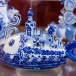 Стиль гжель в интерьере