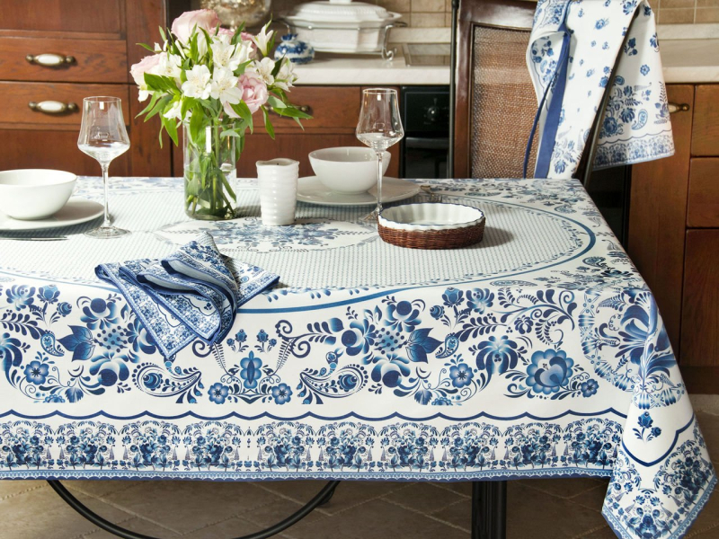 Стиль гжель в интерьере