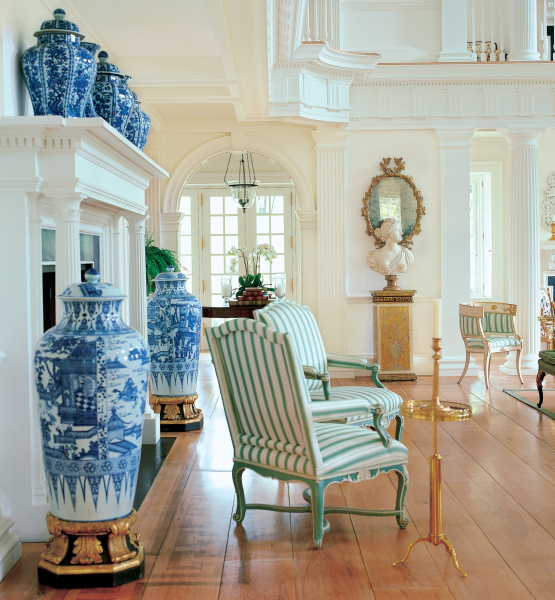 Стиль гжель в интерьере