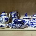 Стиль гжель в интерьере