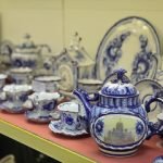 Стиль гжель в интерьере