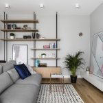 Гостиная в скандинавском стиле: 75 примеров дизайна