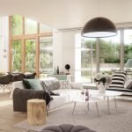 Гостиная в скандинавском стиле: 75 примеров дизайна