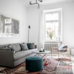 Гостиная в скандинавском стиле: 75 примеров дизайна