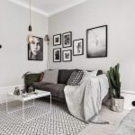 Гостиная в скандинавском стиле: 75 примеров дизайна