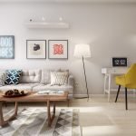Гостиная в скандинавском стиле: 75 примеров дизайна