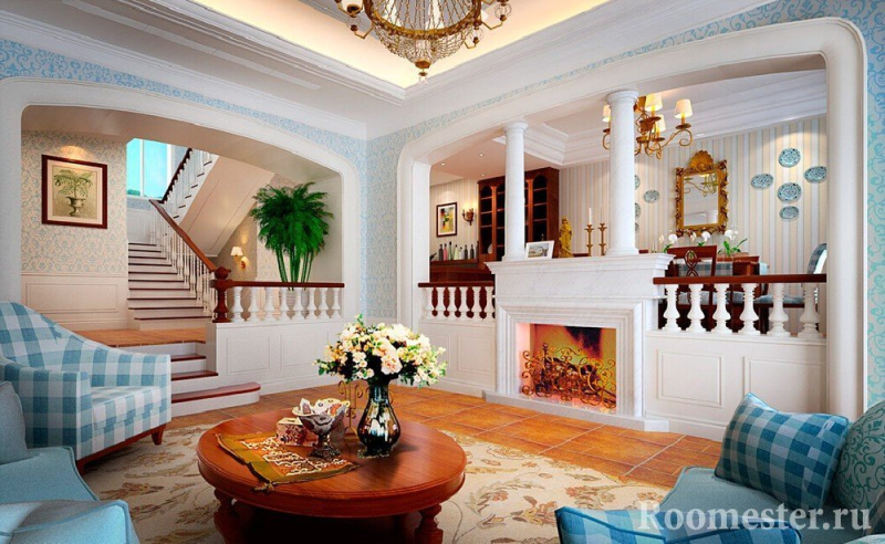 Средиземноморский стиль в интерьере — 40 фото идей