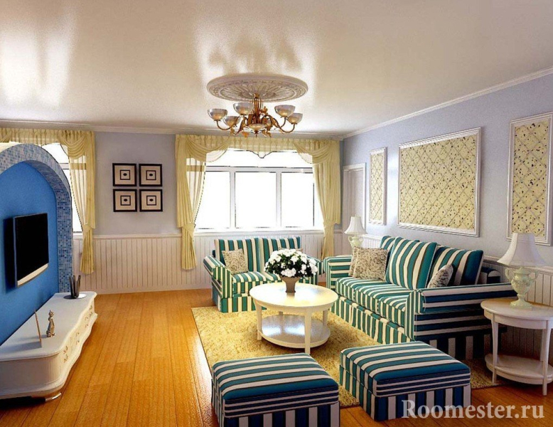 Средиземноморский стиль в интерьере — 40 фото идей