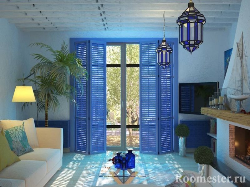 Средиземноморский стиль в интерьере — 40 фото идей
