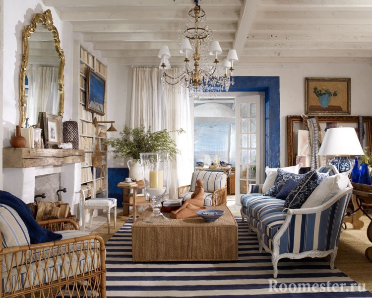 Средиземноморский стиль в интерьере — 40 фото идей