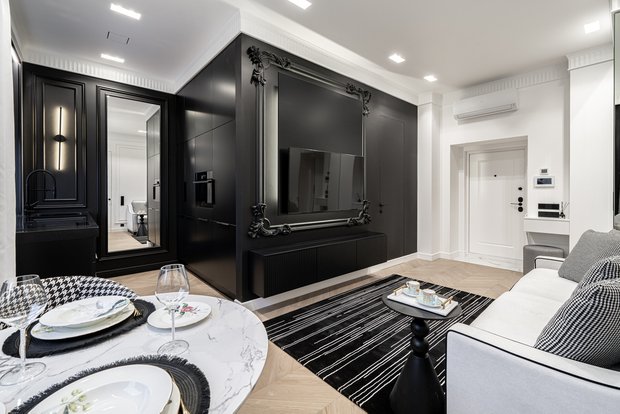 Сталинку 45 м² не узнать: максимум воздуха и света!