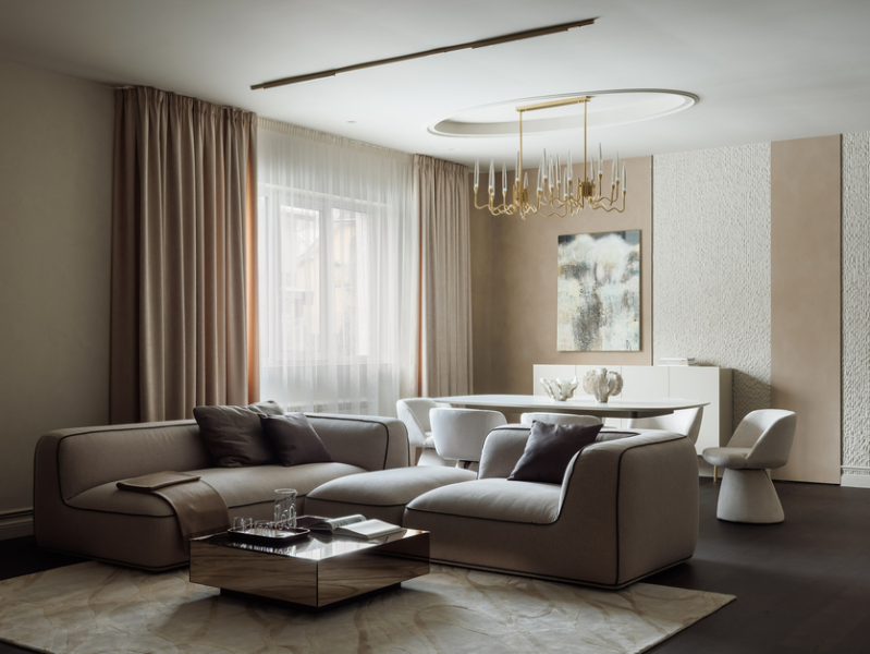 Современная классика с духом бунтарства: дом под Санкт-Петербургом