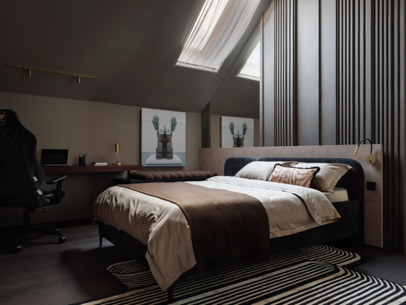 Современная классика с духом бунтарства: дом под Санкт-Петербургом